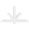 Ekena Millwork Redmond Architectural Grade PVC Gable Bracket, 72"W x 42"H x 6"D x 6"F, 14/12 Pitch GBP072X42X0606RED00 - alternate 5